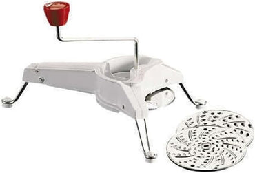 Moulinex Red Plastic Julienne Mill with 12 cm Blade