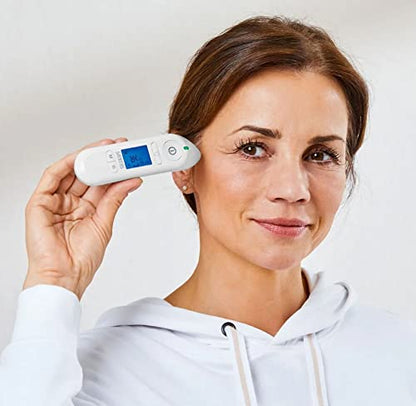 Sanitas SFT 79 Multifunction Thermometer – Ear & Forehead, Optical Alarm