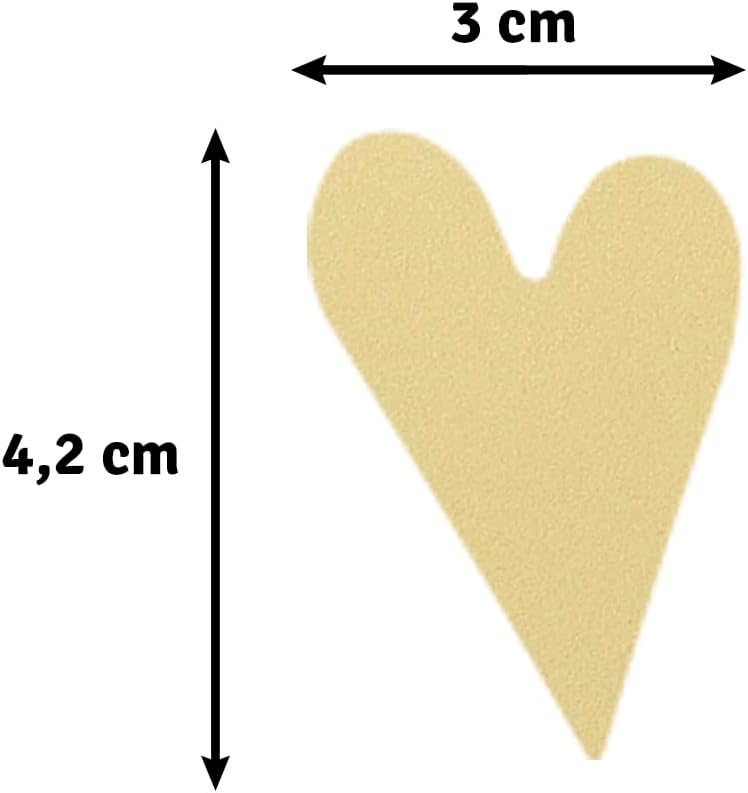 Vaessen Creative Heart Motif Punch – 3 × 4.2 cm Craft Paper Cutter