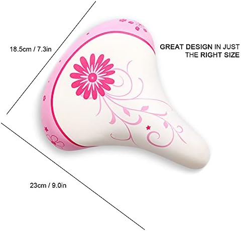 AVASTA Waterproof Kids Bicycle Saddle with Dual Shock Absorption
