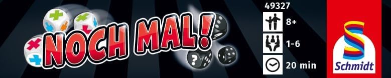 Schmidt Nochmal Dice Game – Colorful Quick Play for Families