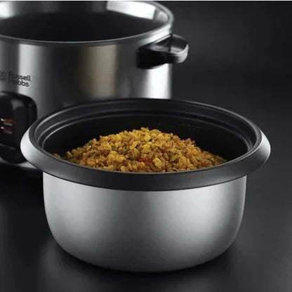 Russell Hobbs 1.8L Rice Cooker with Steamer and Keep‑Warm