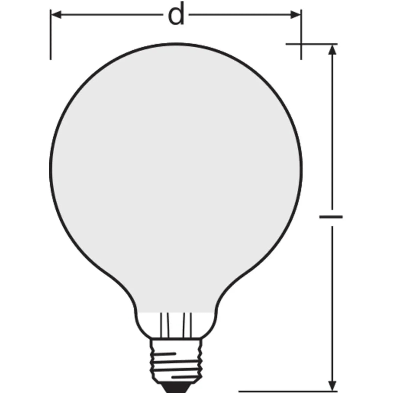 OSRAM LED Star Classic Globe E27 Warm White 100W Replacement - Gomix Brands Outlet