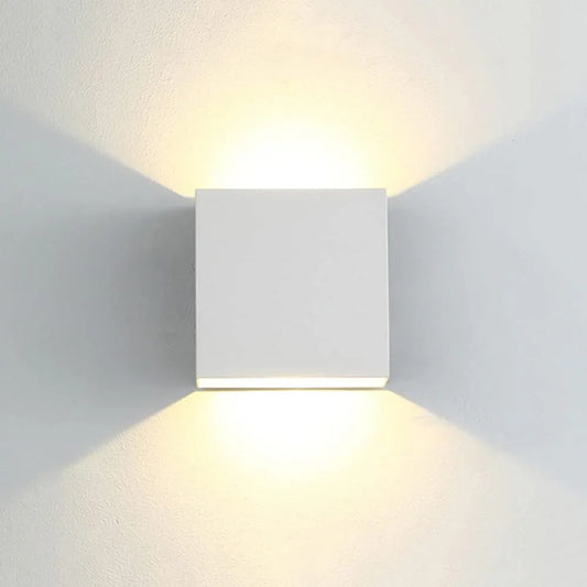 CYUaoao 7W Up-Down LED Wall Light White 3000K IP65 - Gomix Brands Outlet
