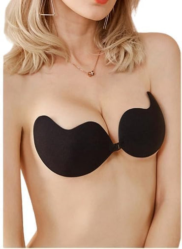 Mekahik Kiss Strapless Invisible Adhesive Bra with Front Clip