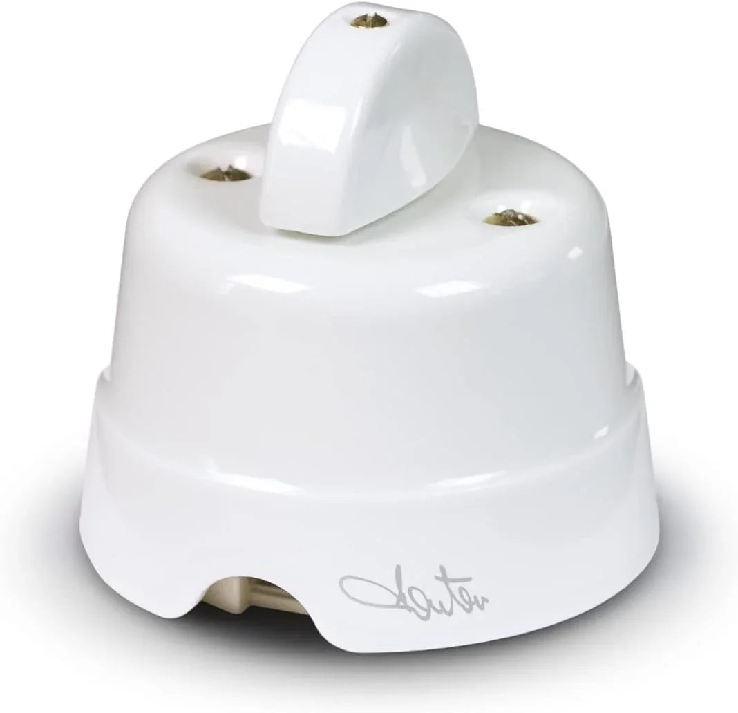 FANTON FME84002 10A 250V Ceramic Rotary Switch White - Gomix Brands Outlet
