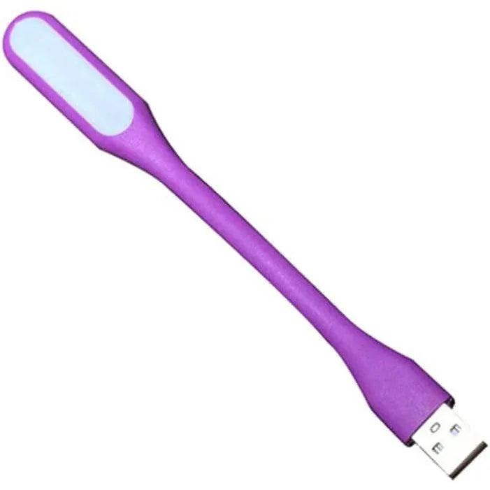 ELSAIL Portable USB LED Reading Light Purple Foldable Clip-On Lamp - Gomix Brands Outlet