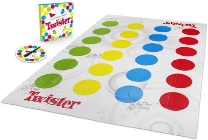 Twister Fun Balance Board Game – Classic Party Twist for All Ages