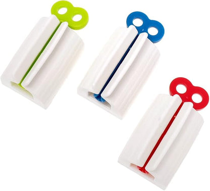 YSTAR 3-Piece Multi-Functional Toothpaste Tube Squeezer for Bathroom