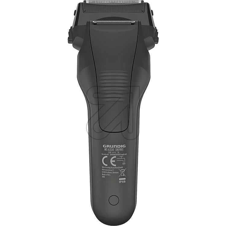 GRUNDIG MS 6330 Wet/Dry Cordless Foil Shaver: 3-Way System, Precision Trimmer, Rechargeable