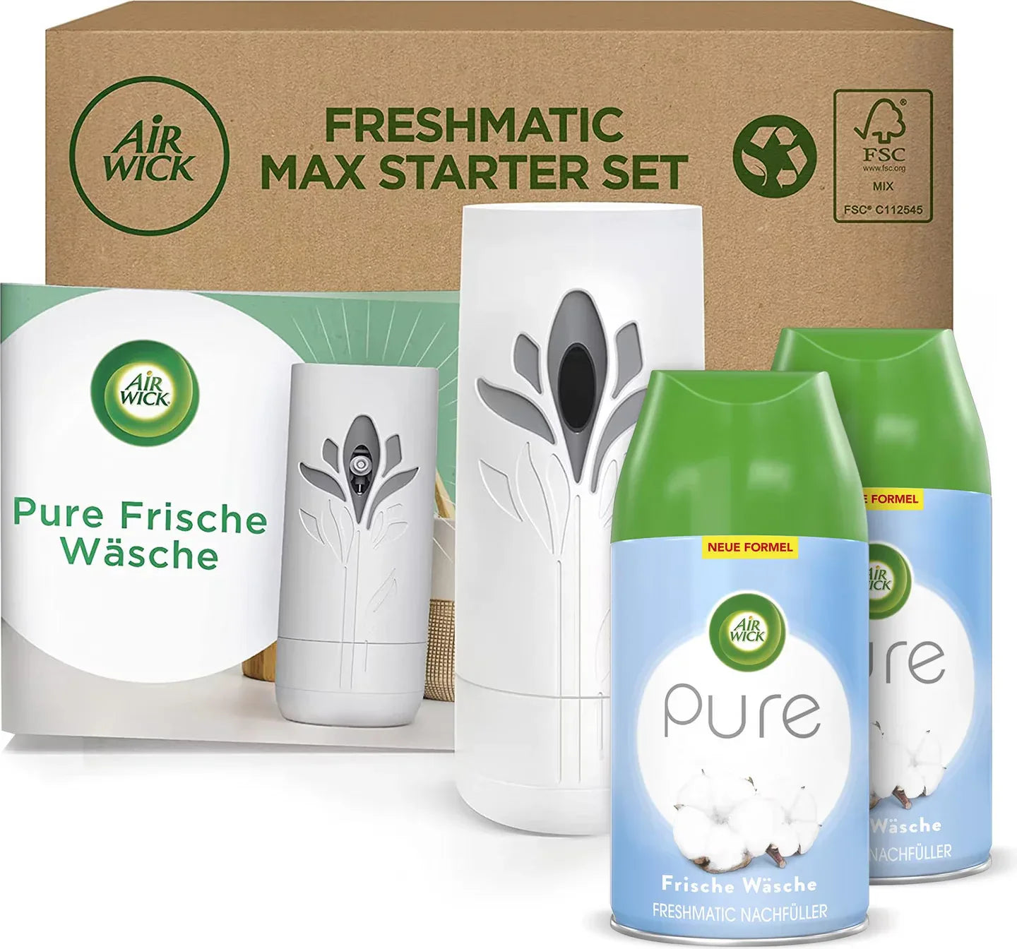 Air Wick Freshmatic Max Automatic Air Freshener Starter Kit - Gomix Brands Outlet