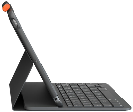 Logitech Slim Folio iPad Keyboard Case - Bluetooth, 3-Mode Protection