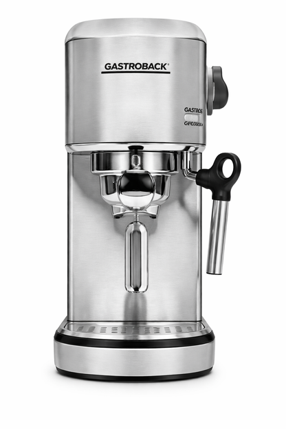GASTROBACK 42716 Design Espresso Piccolo Silver Compact Espresso Machine