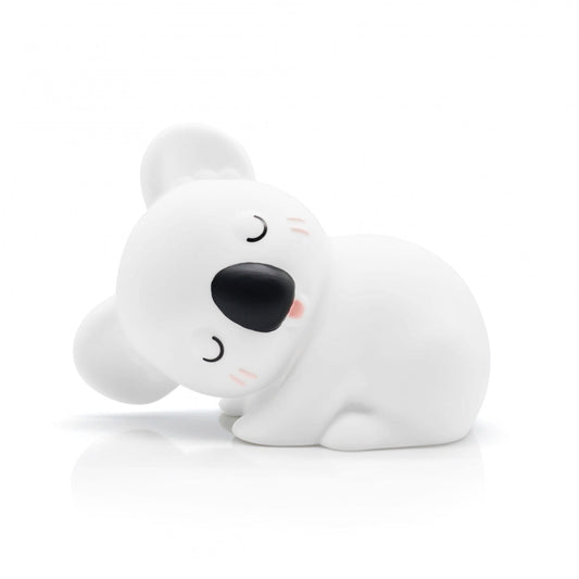 White Koala Bear Colour Changing Night Light with Timer