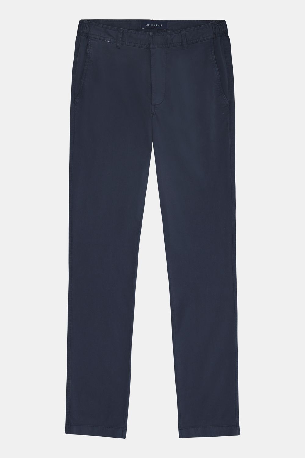 MR MARVIS Cosmics Men's Slim Fit Chino Trousers with Elastic Waistband