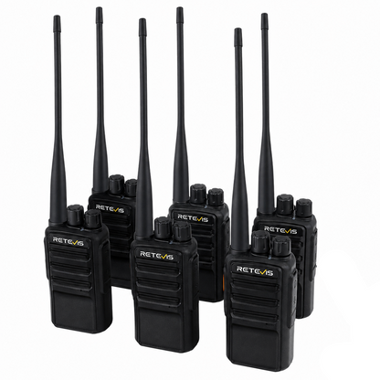 Retevis RB669 Freenet Rechargeable Dual Band Radio - 6 Pack