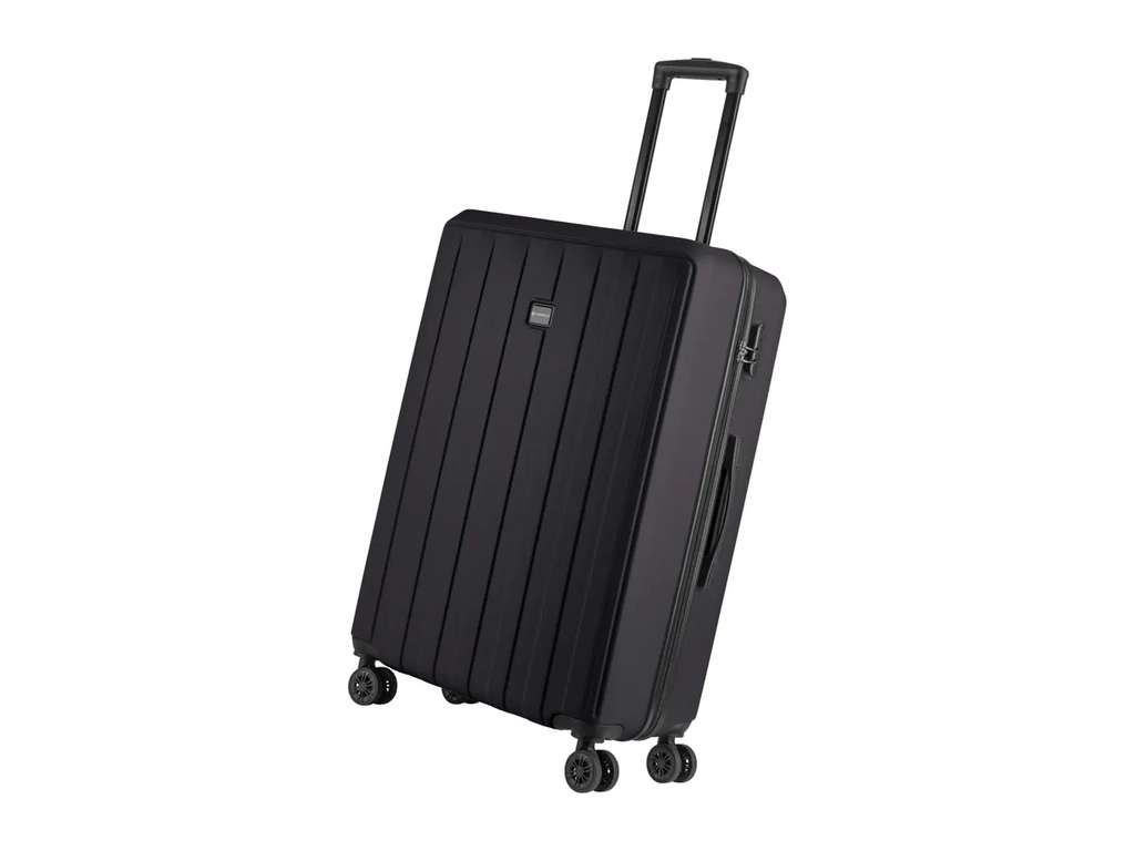 Topmove Traveler 4 Wheel Trolley Suitcase Shock-absorbing Plastic Shells 86L