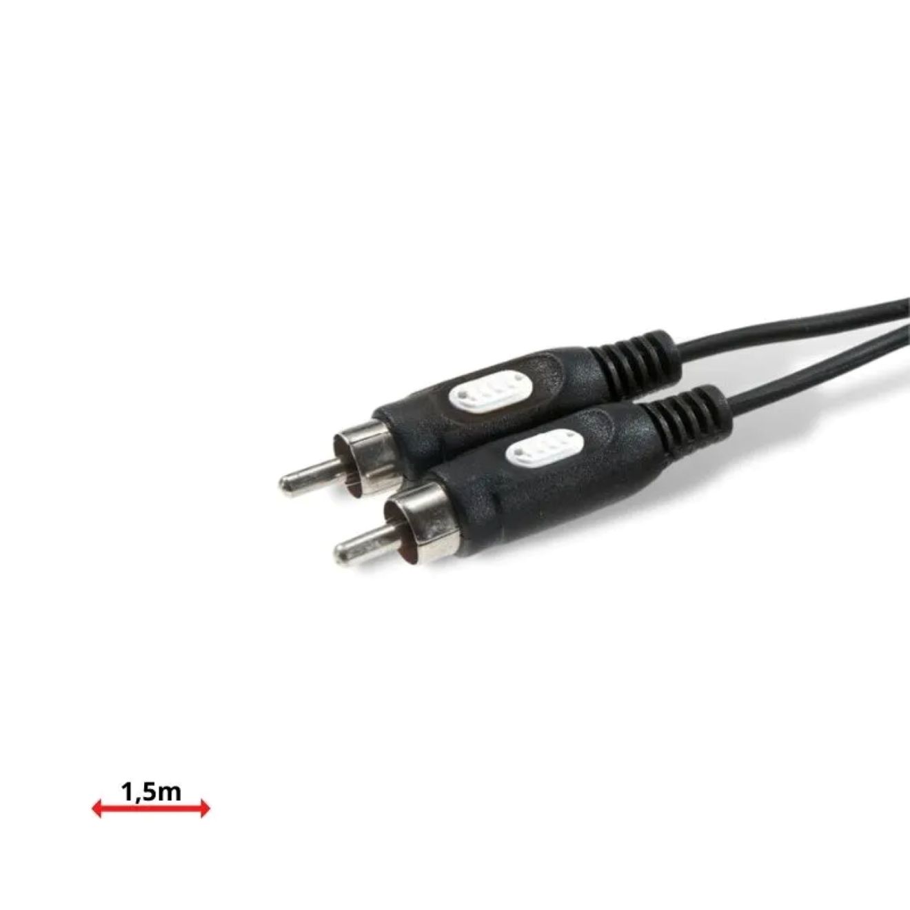 VIVANCO High Quality Shielded RCA Cable for Audio Interconnects