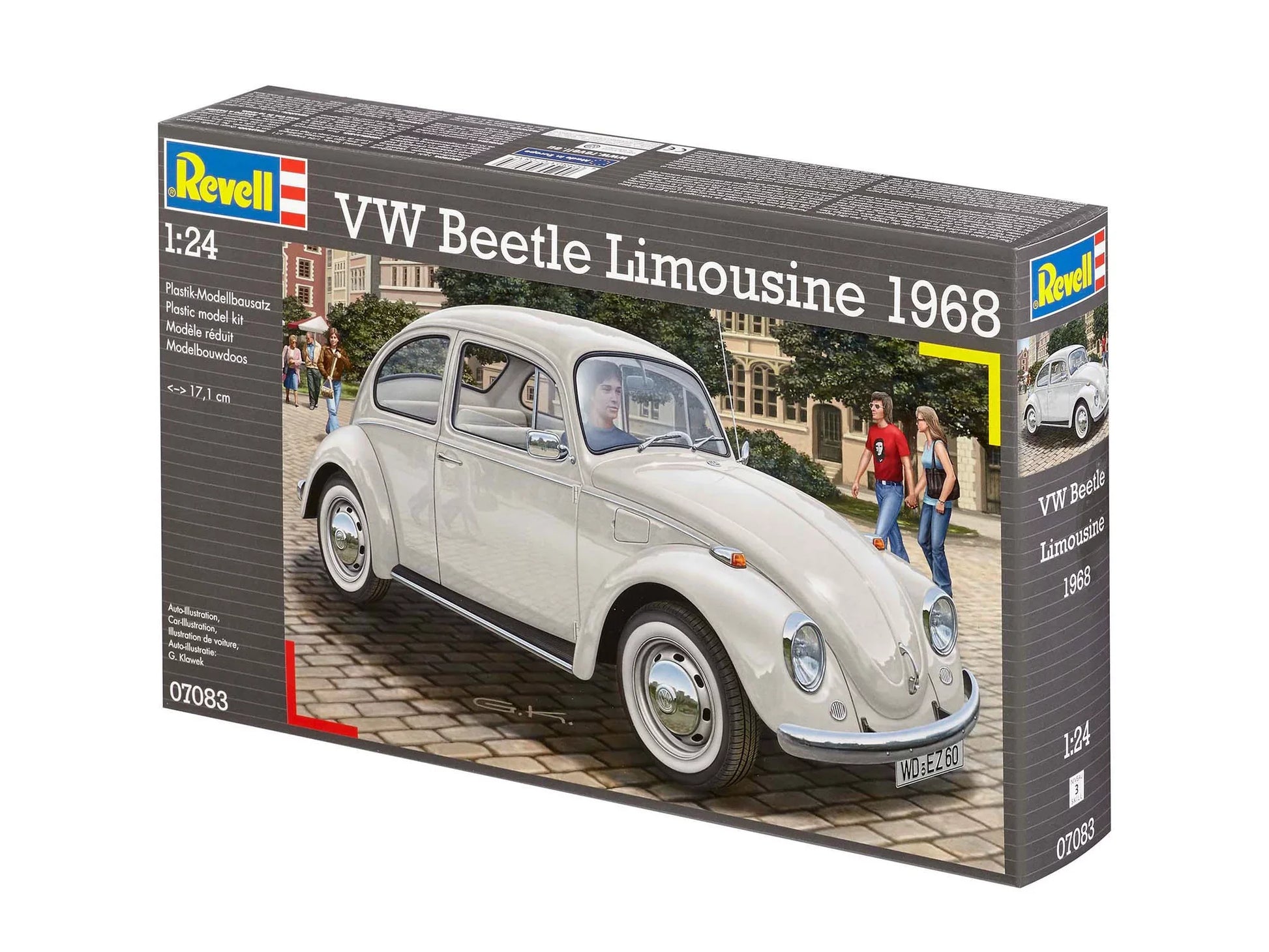 Revell 1:24 Scale VW Beetle Limousine Model Kit 1968