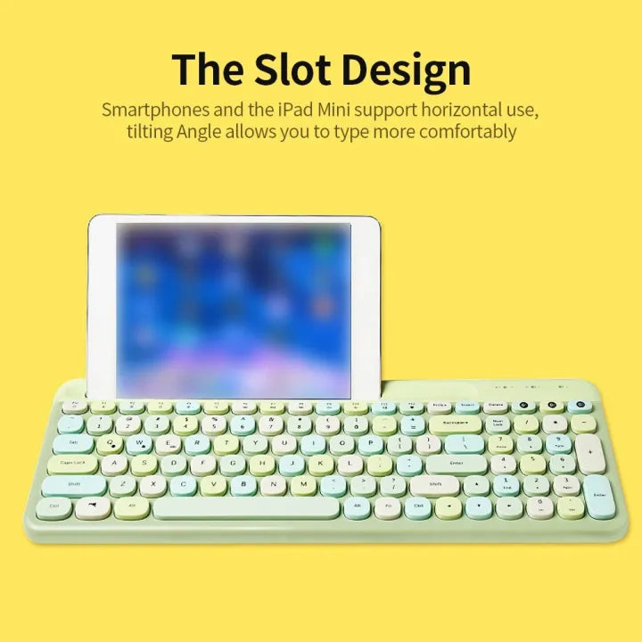 Mofii Wireless BT Keyboard Multimedia Quick and Energy Saving