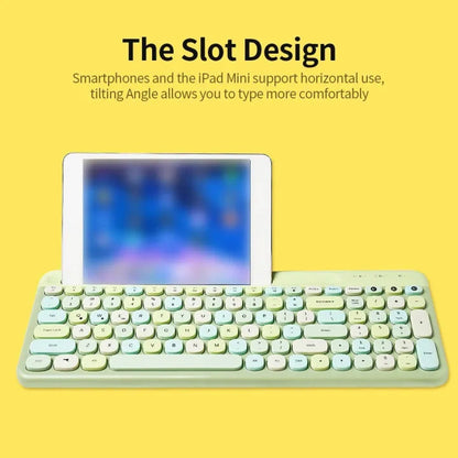 Mofii Wireless BT Keyboard Multimedia Quick and Energy Saving