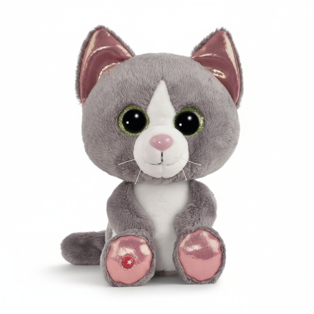 Glubschis Felinja Grey Cat Soft Toy 25 cm
