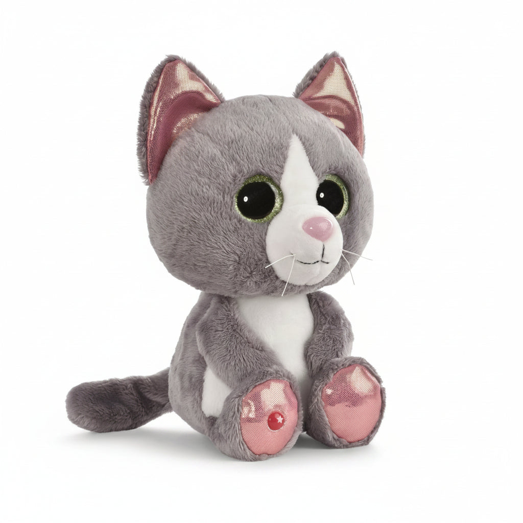 Glubschis Felinja Grey Cat Soft Toy 25 cm