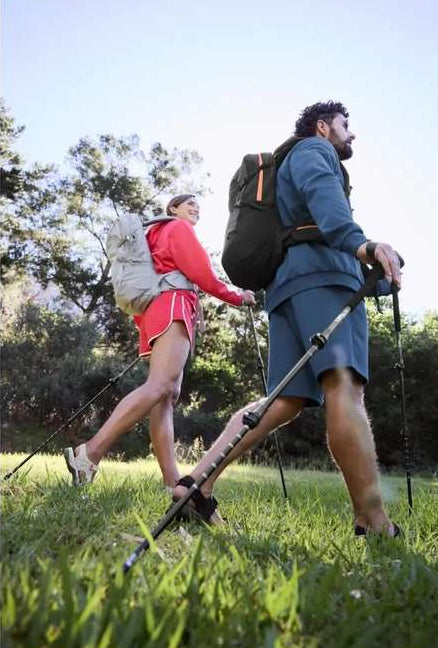 CRIVIT Aluminium Walking Poles With EVA Grip