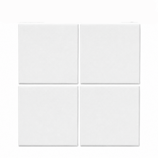 THE BOX ARTIST Mini Framed Canvas 7x7 cm - Set of 4