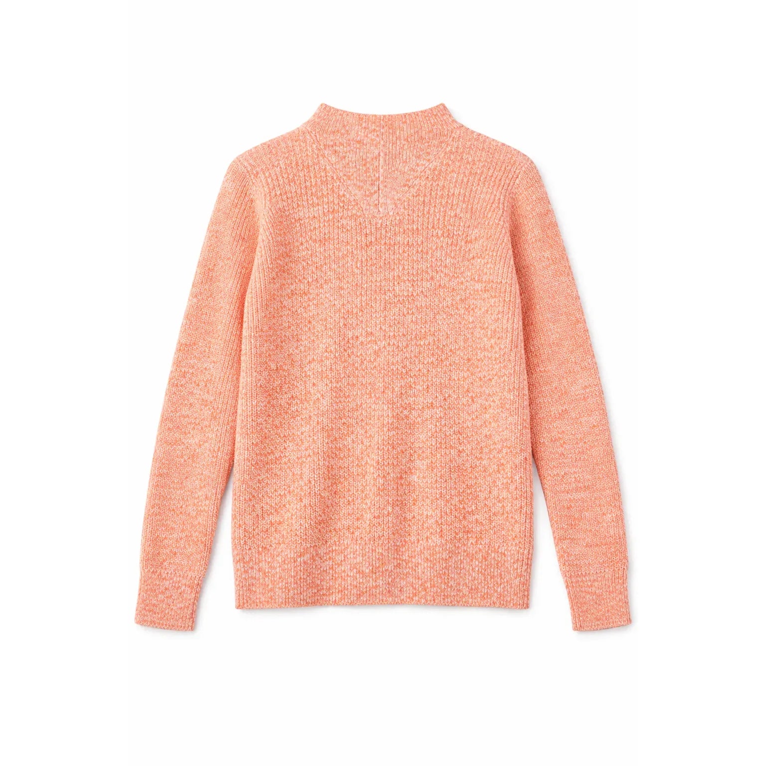 Lands' End Women's Petite Drifter Shaker Wedge Quarter Zip Sweater - Gomix Brands Outlet