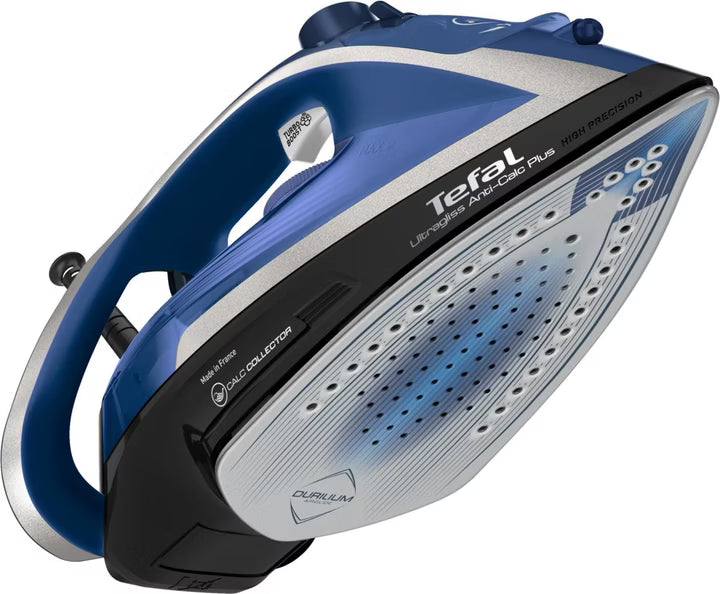 Tefal Ultragliss Anti-Calc Plus Steam Iron Blue FV6846E1