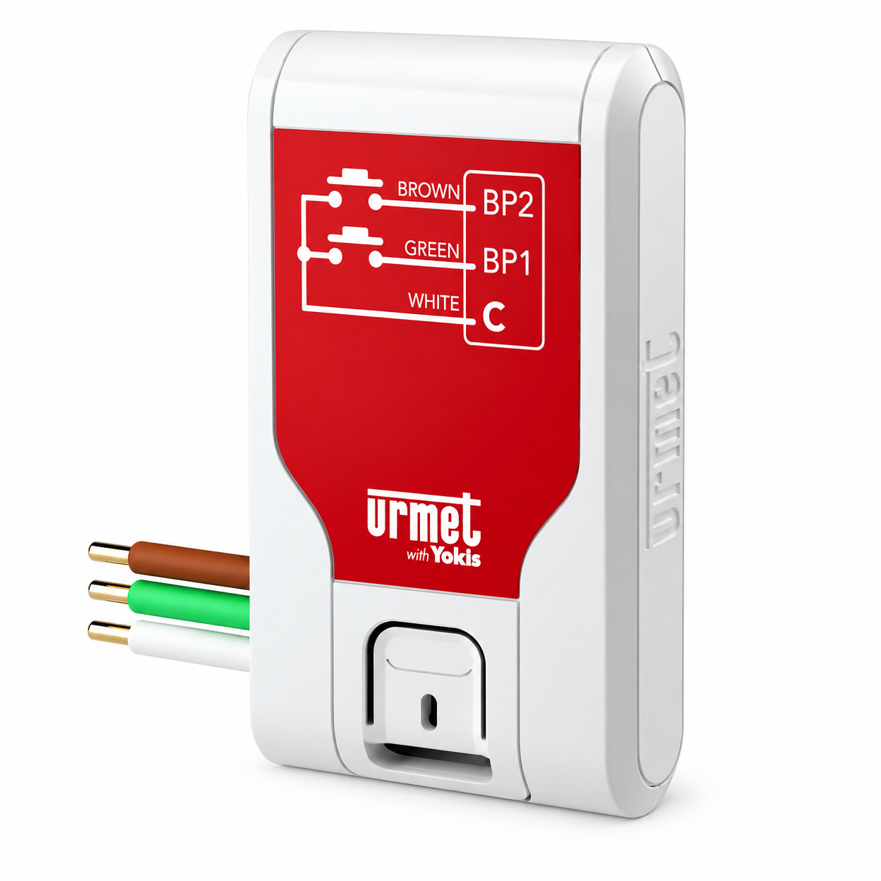 Urmet with Yokis E2BP-UP 2-Channel Flush-Mounted Zigbee Transmitter