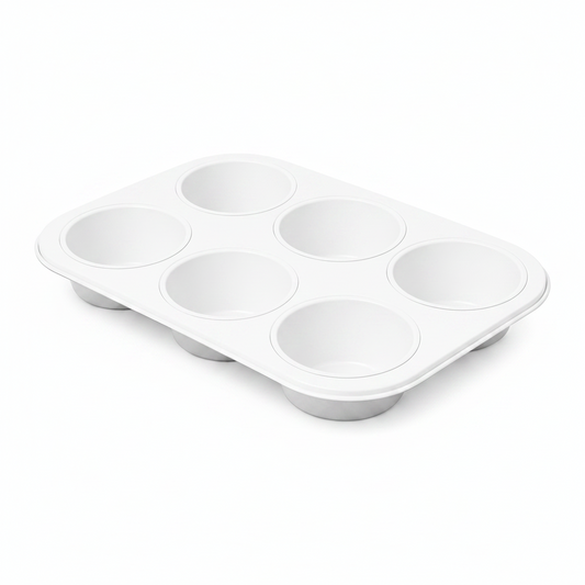 Zenker 6 Cup Muffin Pan Baking Tray Steel Non-Stick