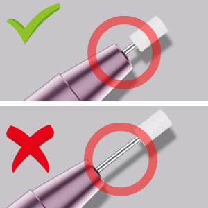 Xoali Professional Electric Nail Drill Kit: 25000RPM, 12-in-1 Ceramic Bits Manicure Pedicure