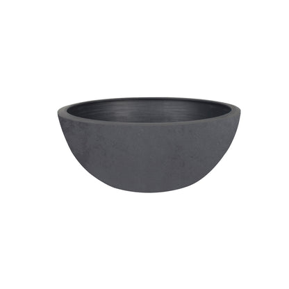 Durable Basalt'UP Concrete Effect Planter Bowl, 30cm Diameter, 5.5L Capacity