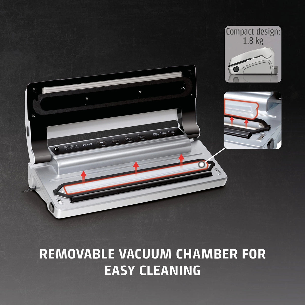 CASO Design VC100 Vacuum Sealer