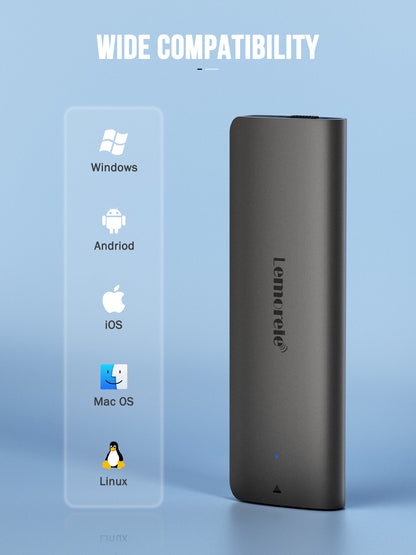 Lemorele SD1L M.2 NVMe SSD Enclosure Grey