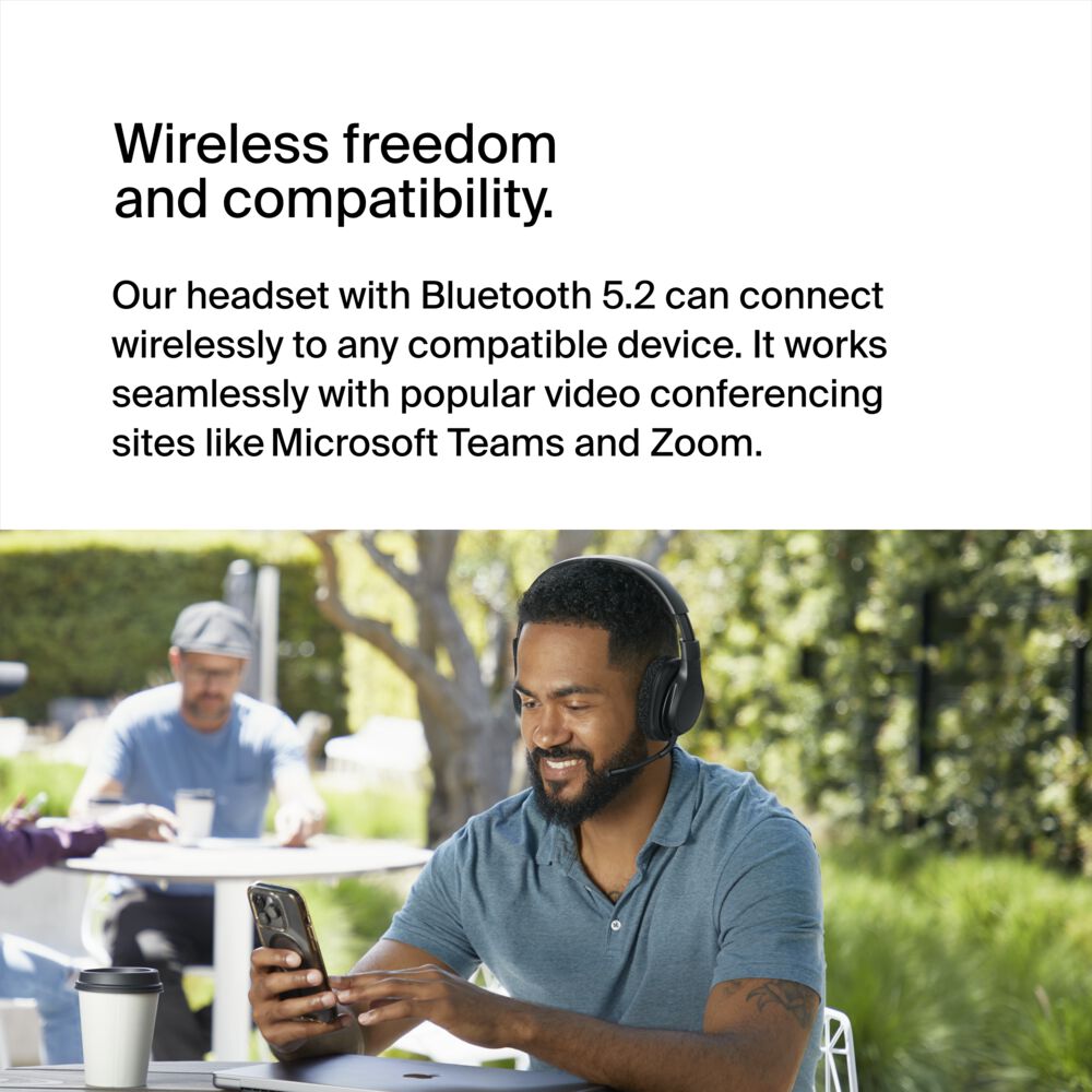 Belkin SoundForm Adapt Wireless Over-Ear Headphones