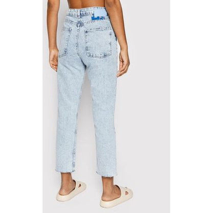 Desigual Los Angeles Women's Blue Denim Regular Fit Jeans