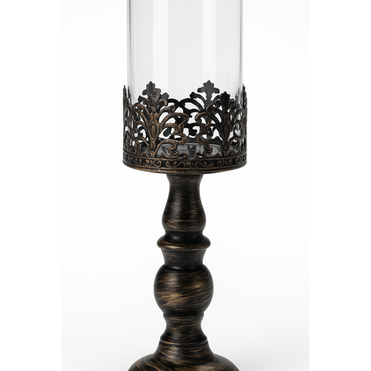 Elegant Vintage Metal Candelabra Candle Holder for Weddings