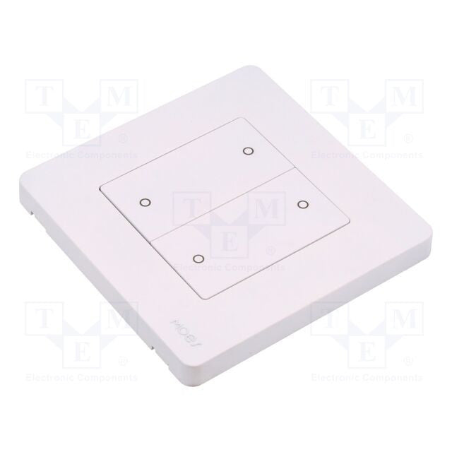 MOES SR-ZT4-W White 4-Button Touchless Smart Building Automation Switch