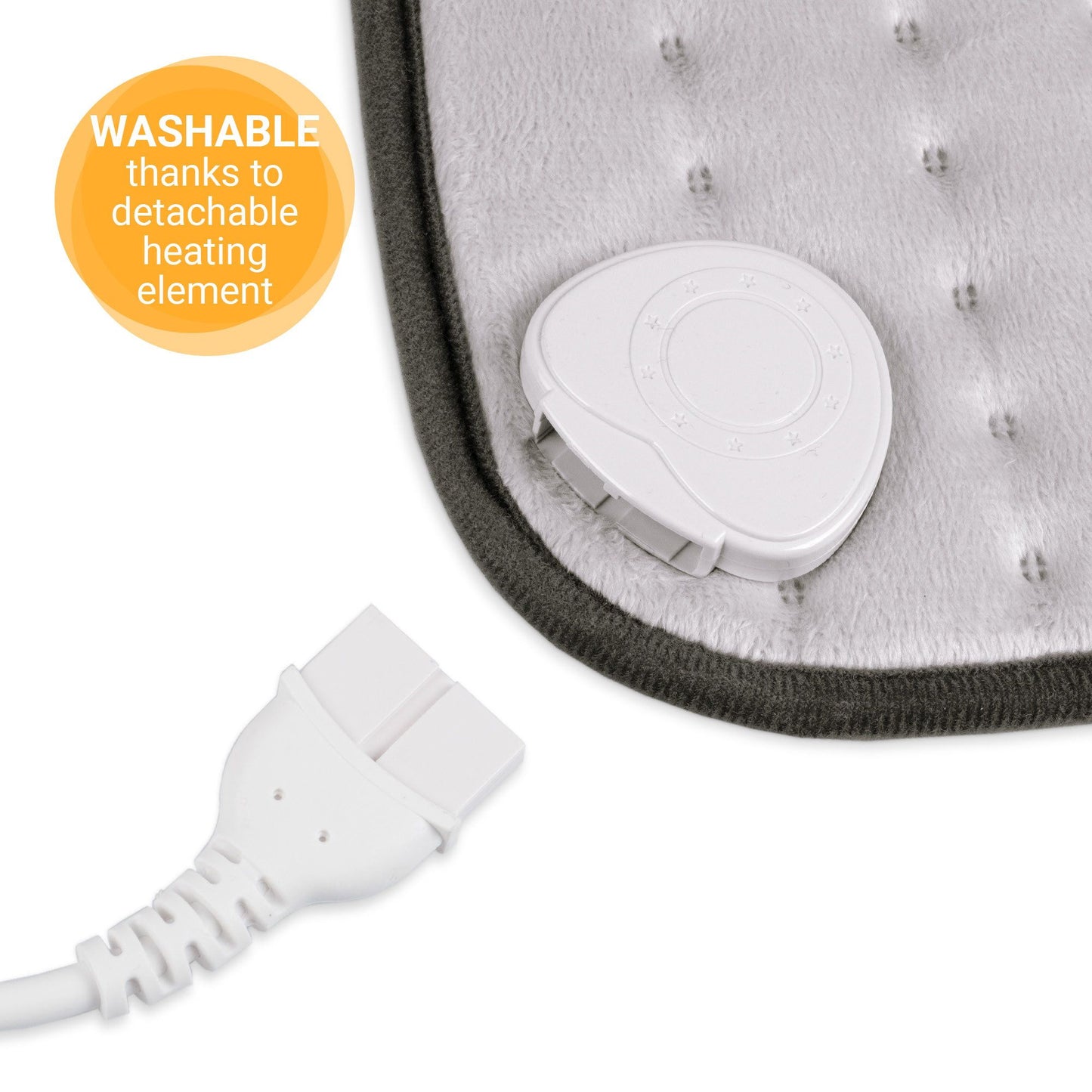 Medisana HP 650 XL Heating Pad: Large, Soft, 4 Temperatures, Overheat Protection