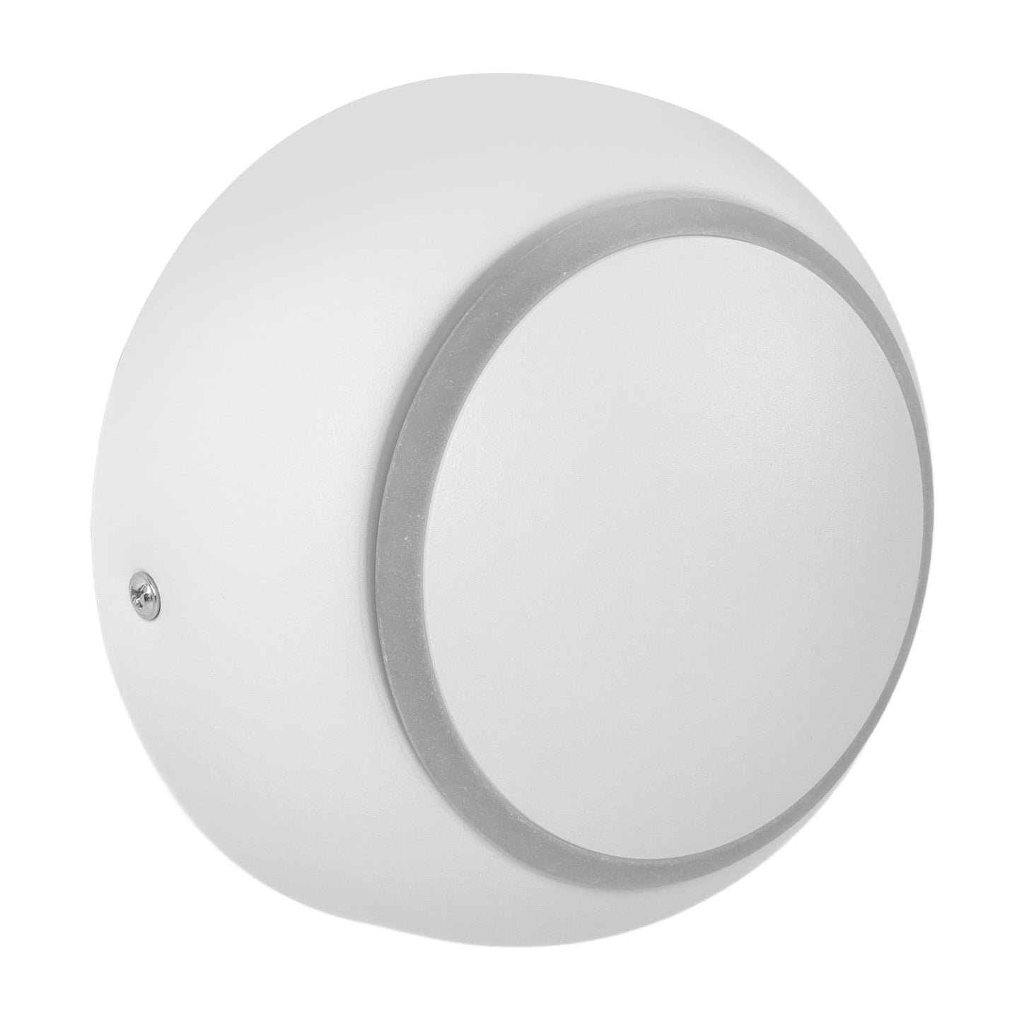 Nordic LED Wall Lamp Rotatable 2700K Warm Light 7W Iron/Aluminum White