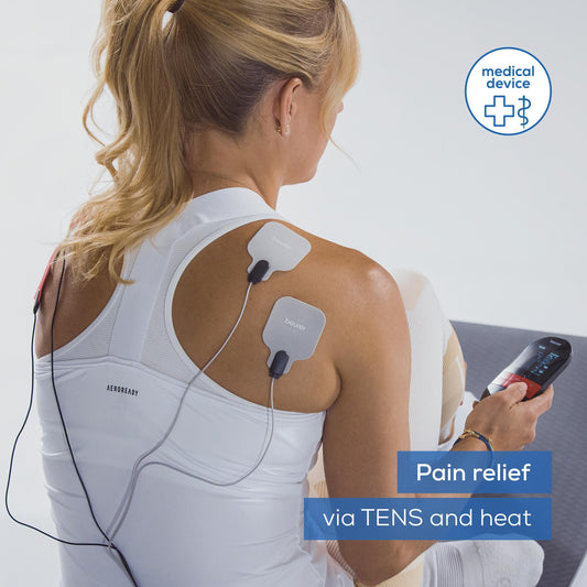 Beurer EM 59 Heat Digital TENS/EMS Device for Pain Relief & Muscle Stimulation