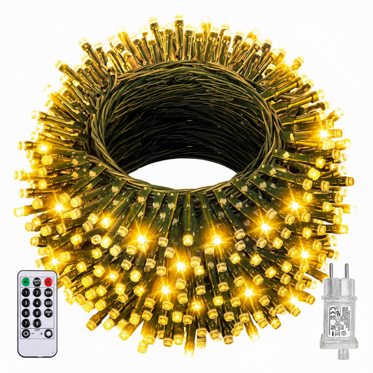 Auriostar Outdoor Fairy Lights 300 LED Warm White IP44