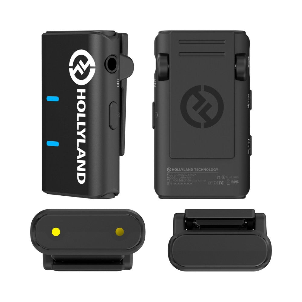 Hollyland Lark M1 Solo Wireless Microphone System for Content Creation, Mobile Journalism