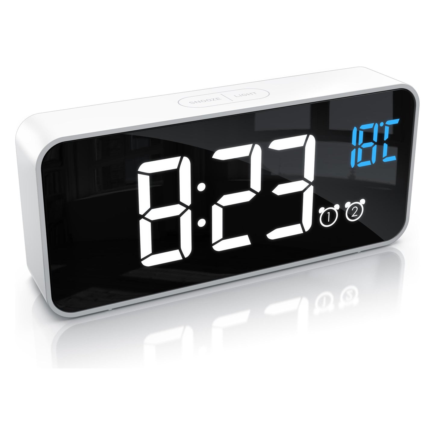 Bearware Music Alarm Clock White