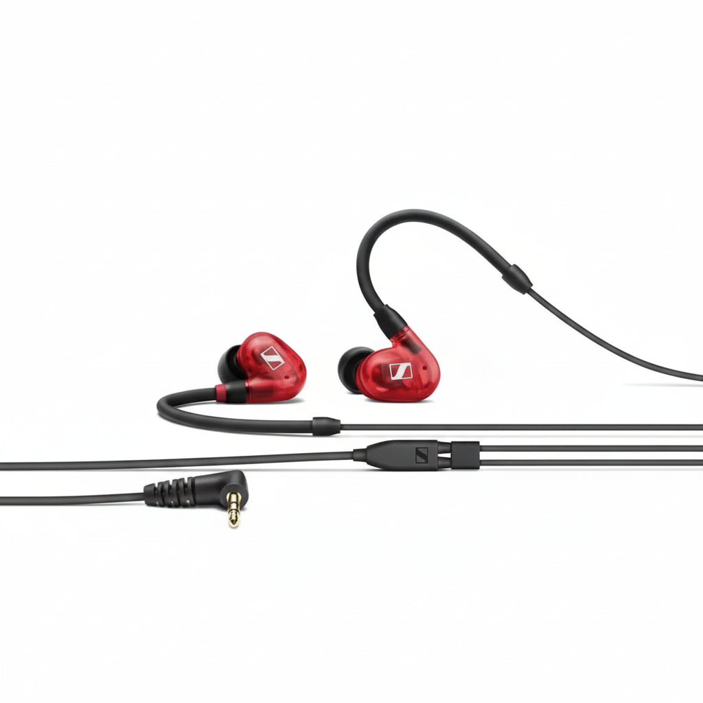 Sennheiser IE 100 PRO Red Dynamic Professional In-Ear Monitoring Headphones