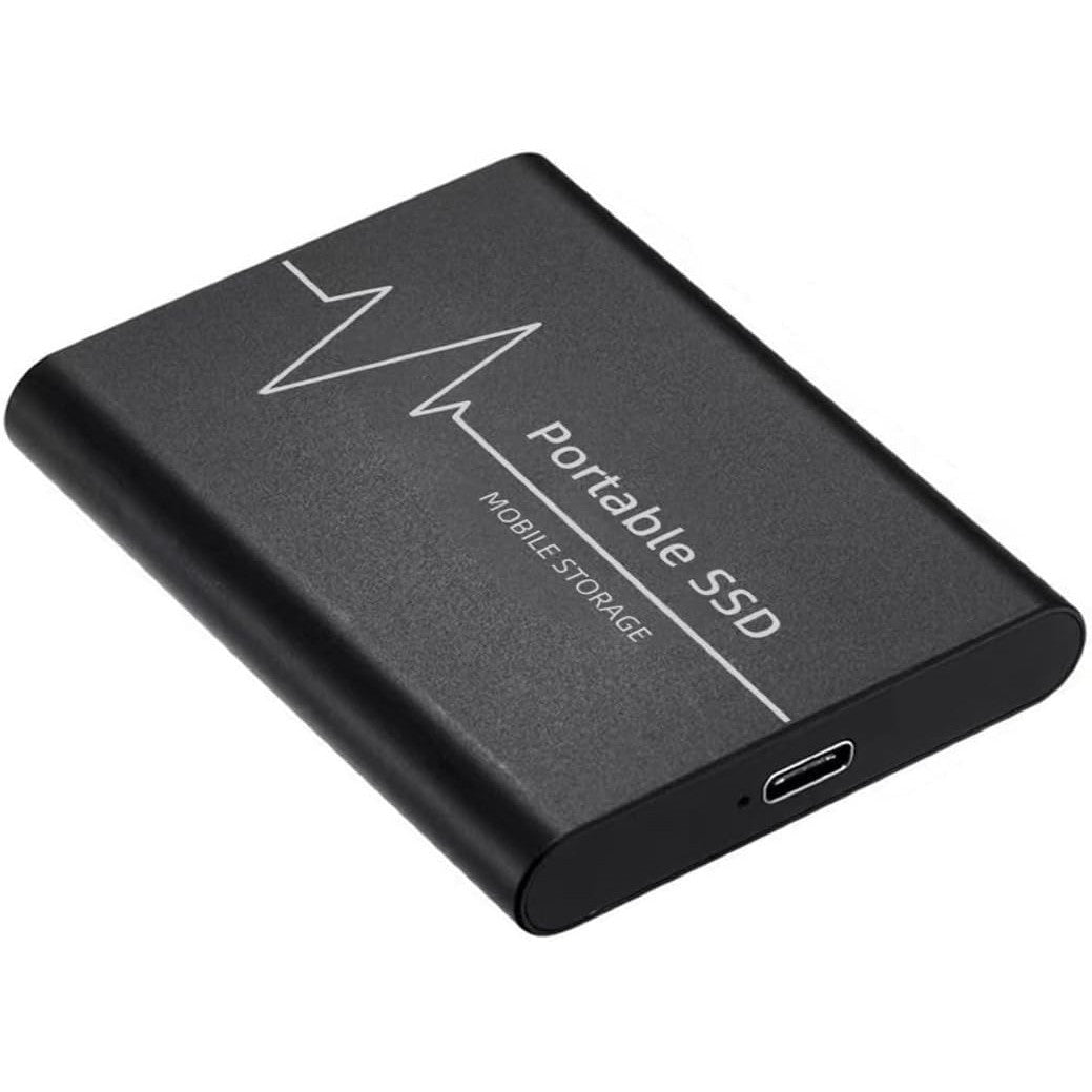 2TB Ultra Slim Portable External Hard Drive USB 3.1 Shockproof