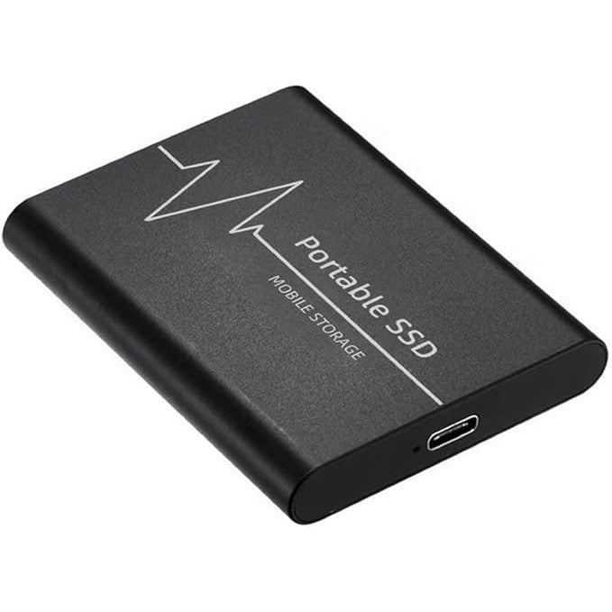 2TB Ultra Slim Portable External Hard Drive USB 3.1 Shockproof